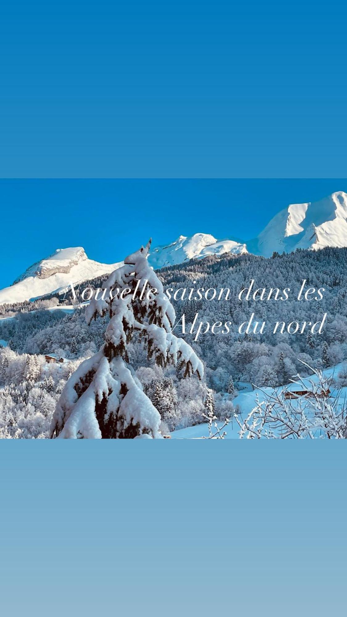 Le Bouchet-Mont CharvinLe Blanc Nordique别墅 外观 照片